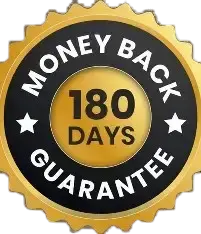 Trimology 180-Day Money-Back Guarantee Seal